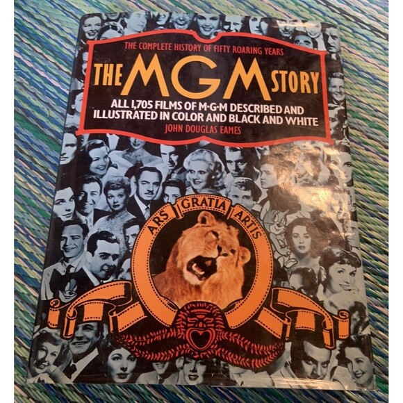 The MGM Story by John Douglas Eames - Hardcover Complete History Of Fifty Years - Picture 1 of 3
